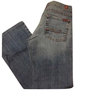7 FOR ALL MANKIND “bootcut” denim